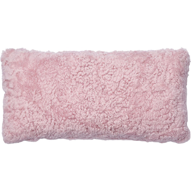 Dobbeltsidet Pude | Korthåret Lammeskind | 30x60 cm