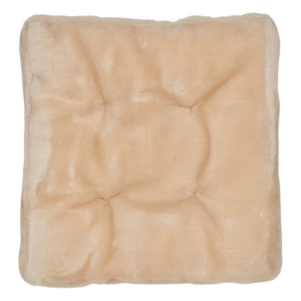 Mokkasin sædeovertræk | Kalvelæder bagpå Naturlig