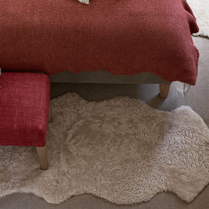 Dobbelt Lammeskind | New Zealand | Korthåret | 170x60 cm Beige