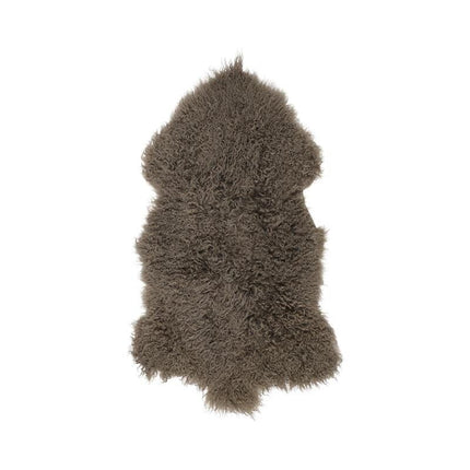 Lammeskind | Tibet Langhåret | 85x50 cm Taupe