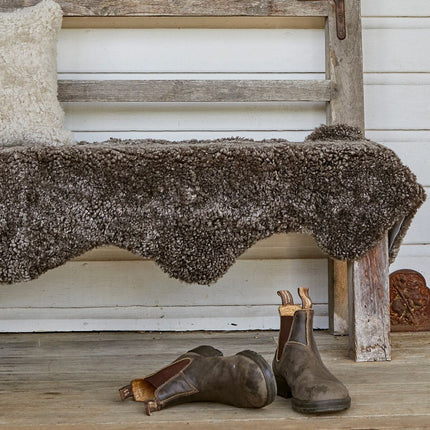 Dobbelt Lammeskind | New Zealand | Korthåret | 170x60 cm Taupe