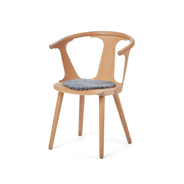 Sædehynde | Lammeskind | Korthåret | D34 cm