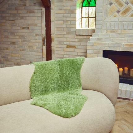 Lammeskind | Korthåret Krøllet | New Zealand | 100 cm Lysegrøn 