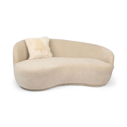 Lammeskindspude | Langhåret | Uden fyld | 40x40 cm Beige