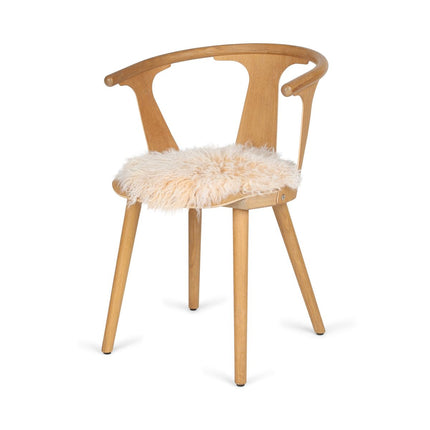Sædehynde | Lammeskind | Tibet | D34 cm Arktisk solopgang