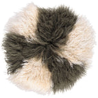 Gylden Hvid / Mørkegrøn / D38 cm