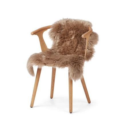 Lammeskind [begrænset antal] | Langhåret | 100x60 cm Taupe