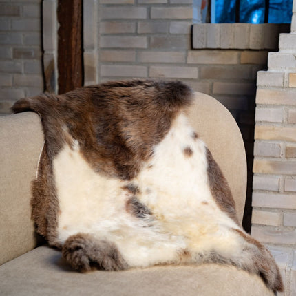 Lammeskind | Langhåret | 95x60 cm Mørkplettet