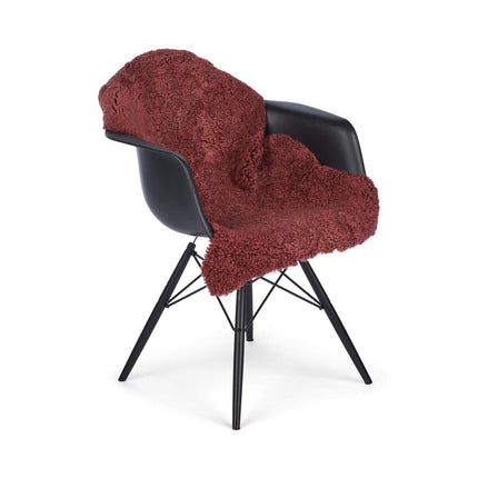 Lammeskind | Korthåret Krøllet | New Zealand | 100 cm Lys Bordeaux 