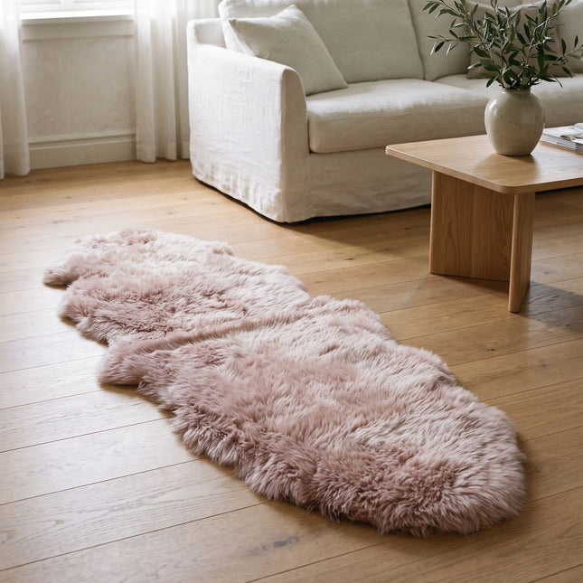 Merino Dobbelt Lammeskind | Langhåret | 170x60 cm