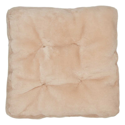 Mokkasin sædeovertræk | Kalvelæder bagpå Kastanje 