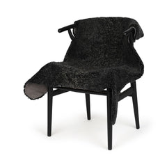 Premium Jumbo Lammeskind | Korthåret | Mørkegrå | 95x65 cm