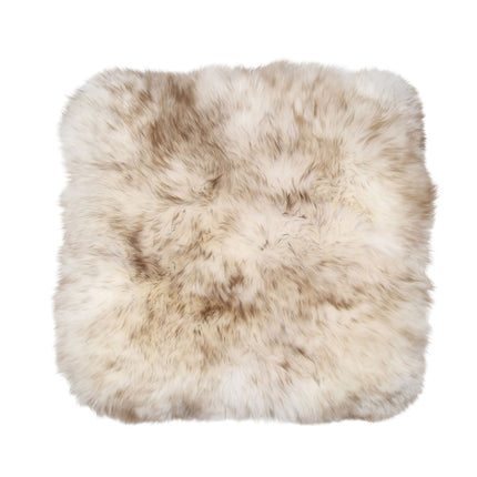 Lammeskindspude | Langhåret | Uden fyld | 40x40 cm Spottet
