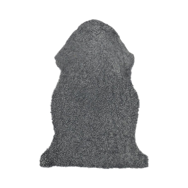 Korthåret Merino Lammeskind | Lysegrå | 90x60 cm (Bestseller)