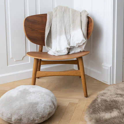 Uldtæppe | Mohair | 130x170 cm Lys Beige