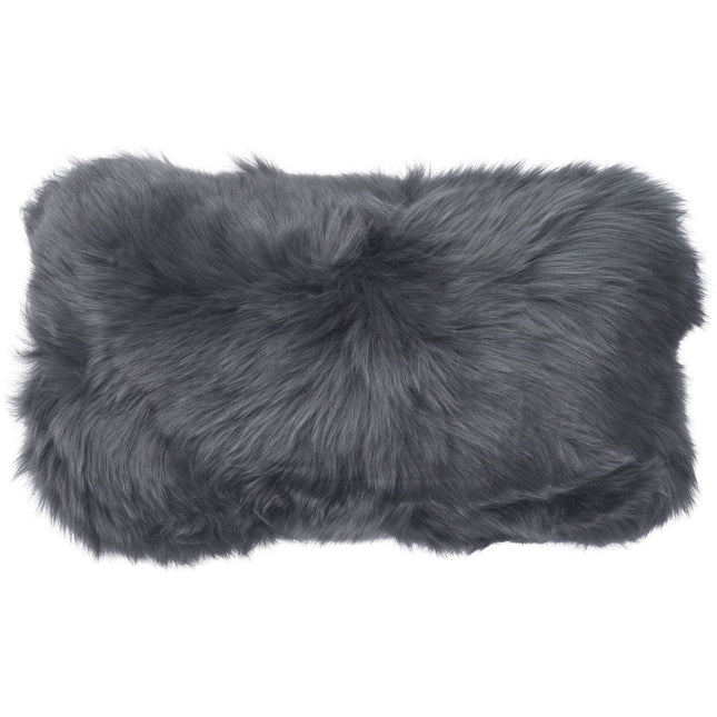 Lammeskindspude | Langhåret | Dobbeltsidet | 25x50 cm