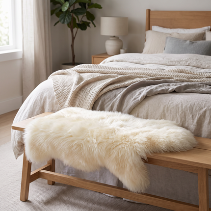 Lammeskind | New Zealand | 70+ cm Hvid