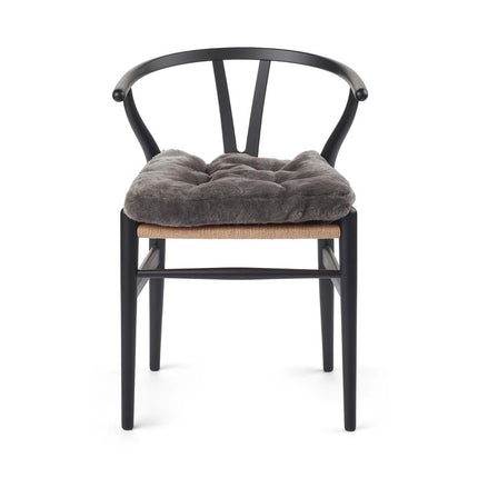 Mokkasin sædeovertræk | Kalvelæder bagpå