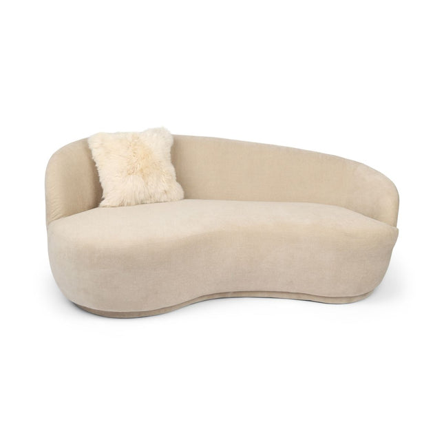 Lammeskindspude | Langhåret | Uden fyld | 40x40 cm