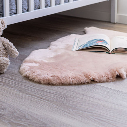 Lammeskind til børn & babyer | Perfekt til barnevognen 80 cm Lyserød