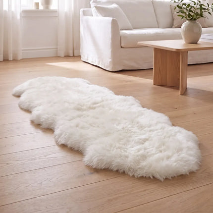 Merino Dobbelt Lammeskind | Langhåret | 170x60 cm