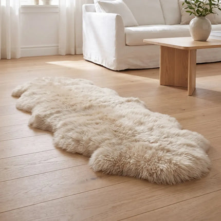 Merino Dobbelt Lammeskind | Langhåret | 170x60 cm