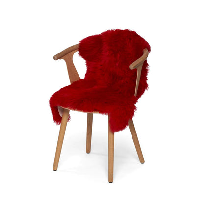 Lammeskind til stol | Flotte farver | Langhåret | 85x60 cm