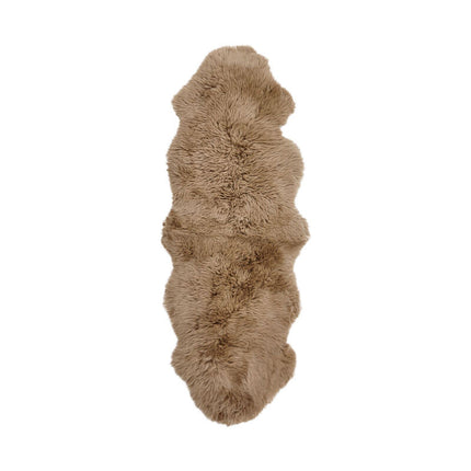 Lammeskind | Lammeskindstæppe | Langhåret | 135x60 cm